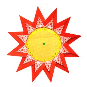 종이접기 3월 태양 계획표 (5개) 돌봄교실 종이접기